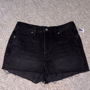 Old Navy Black Jean Shorts